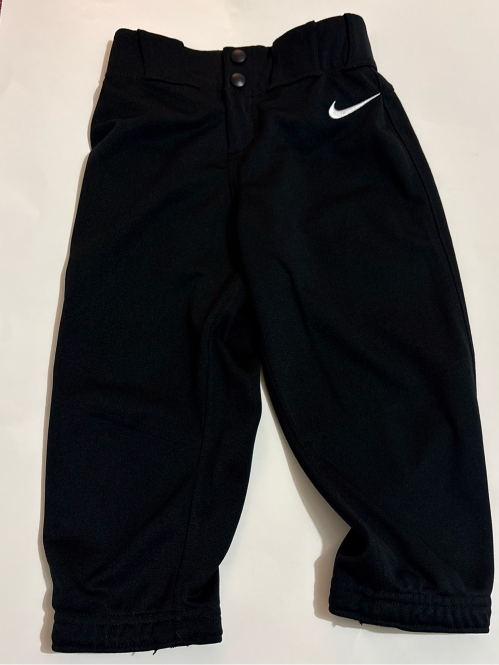 Nike Boys Baseball Pants Black XS Youth Athletic Pull On Baseball Pants HF7744
